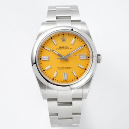 Amarillo-Oyster-Perpetual-41mm-124300-450x450 Réplicas de relojes suizos AAA