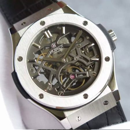 Hublot-Classic-Fusion-Tourbillone-Acero-1--450x450 Réplicas de relojes suizos AAA