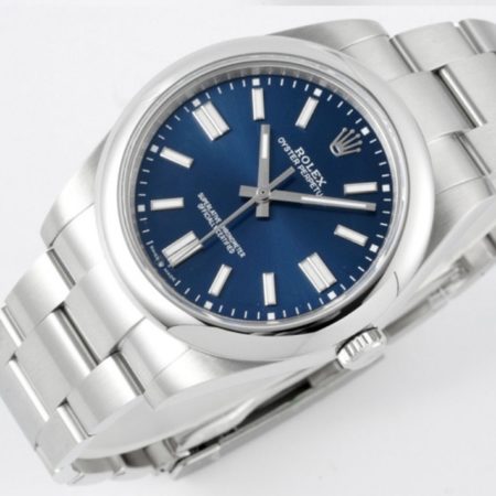 Oyster-Perpetual-41mm-124300-Azul-vivo-450x450 Réplicas de relojes suizos AAA